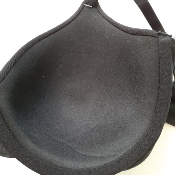 NWT Warners Cloud 9 Super Soft Underwire Lightly Lined T-Shirt Bra Black 36C - Picture 8 of 13